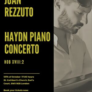 Our new recording project: Haydn piano concerto