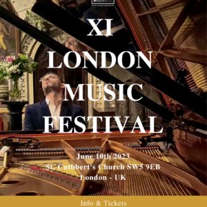 London Piano Festivals by WKMT- Recording Session in June